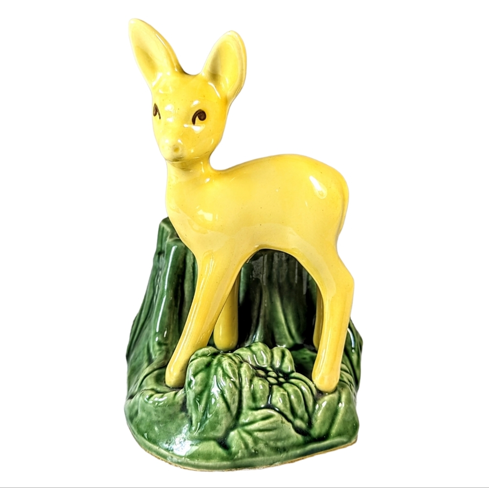 Shawnee Vintage Deer Planter USA 624 Mid Century Modern
